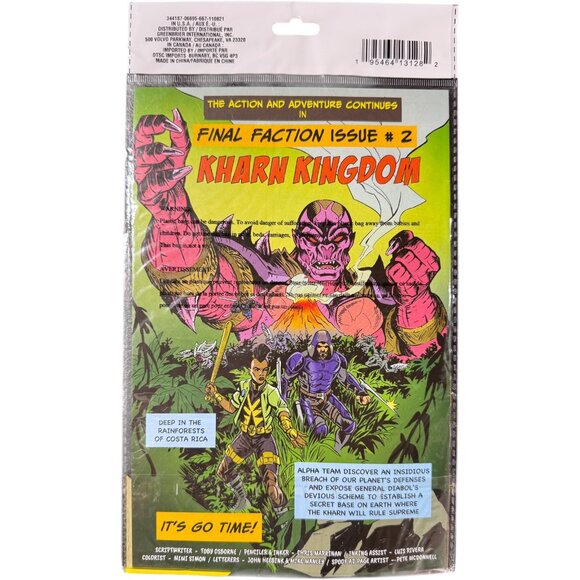 Final Faction First Impact No.1 Feb 2022 1st Edition Sealed Comic Book Brand New - Picture 2 of 2